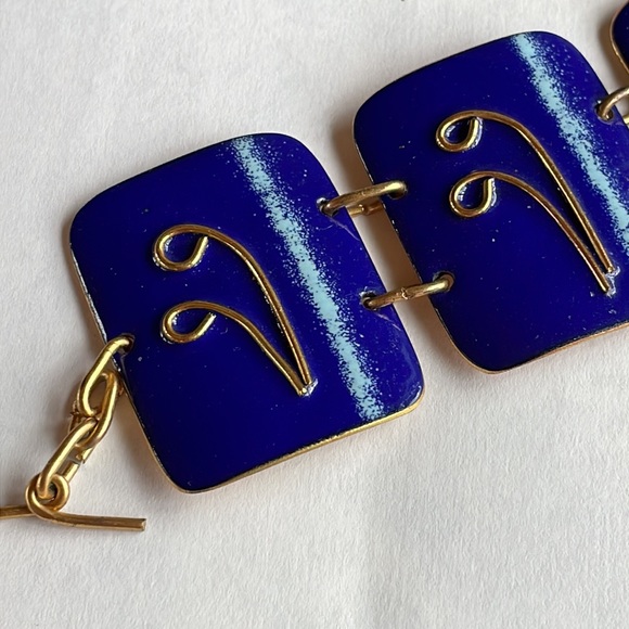 VTG 1960’s Enameled Bracelets - Picture 7 of 8
